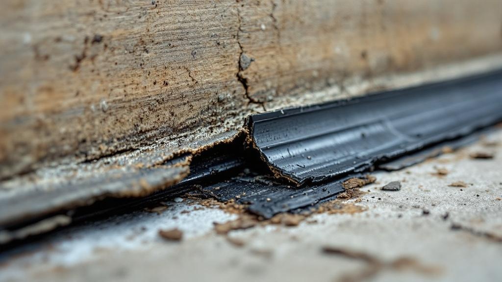 how to prevent water from entering under garage door